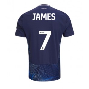 Billiga Leeds United Daniel James #7 Tredjeställ 2024-25 Kortärmad